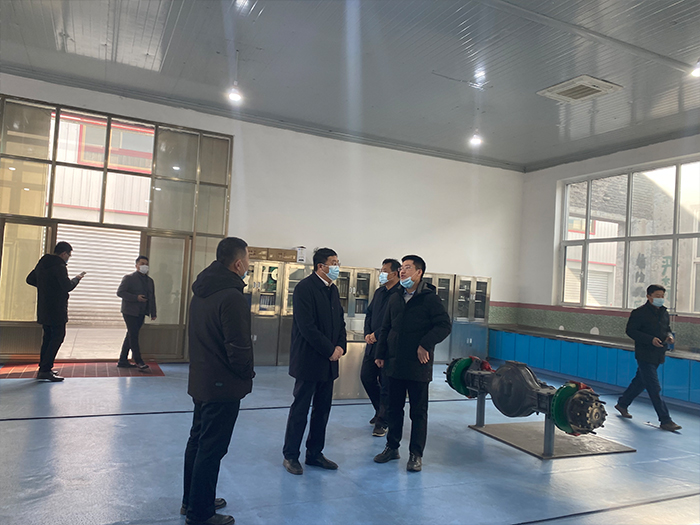 2022年2月12日縣政府縣委書記蒞臨我公司指導工作(圖1) 2022年2月12日縣政府縣委書記蒞臨我公司指導工作(圖1)